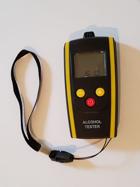 ETILOMETRO DIGITALE ALCOHOL TESTER